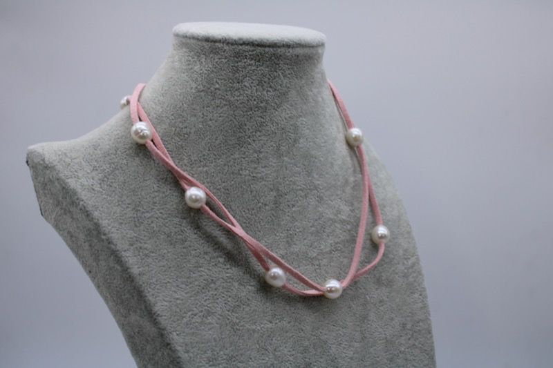 Collar-Pulsera El Nido Rosa - Imagen 6