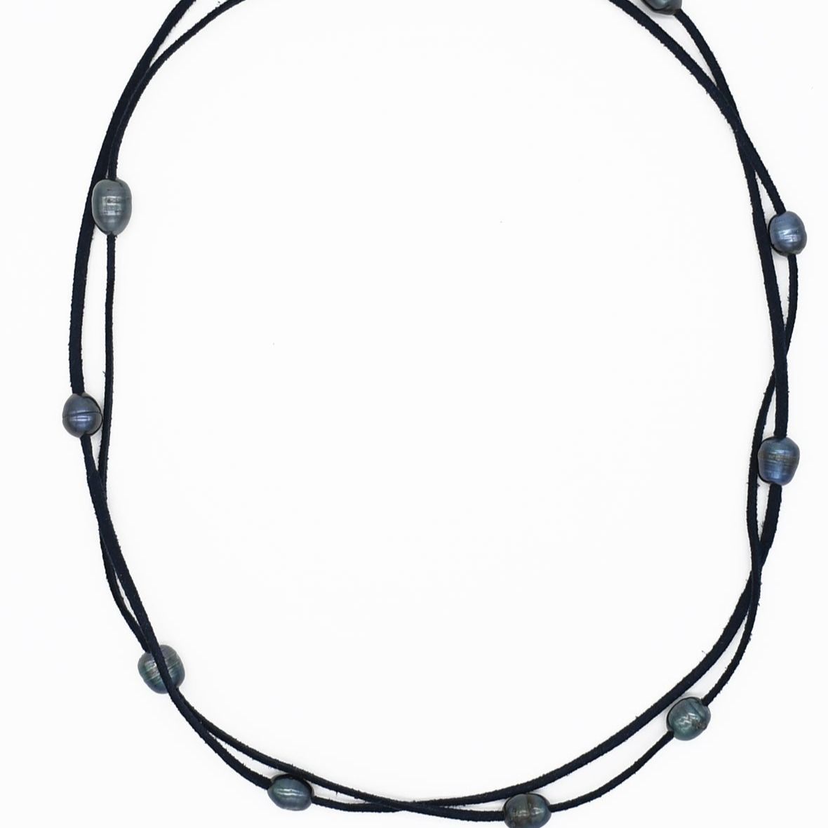 Collar-Pulsera El Nido Azul